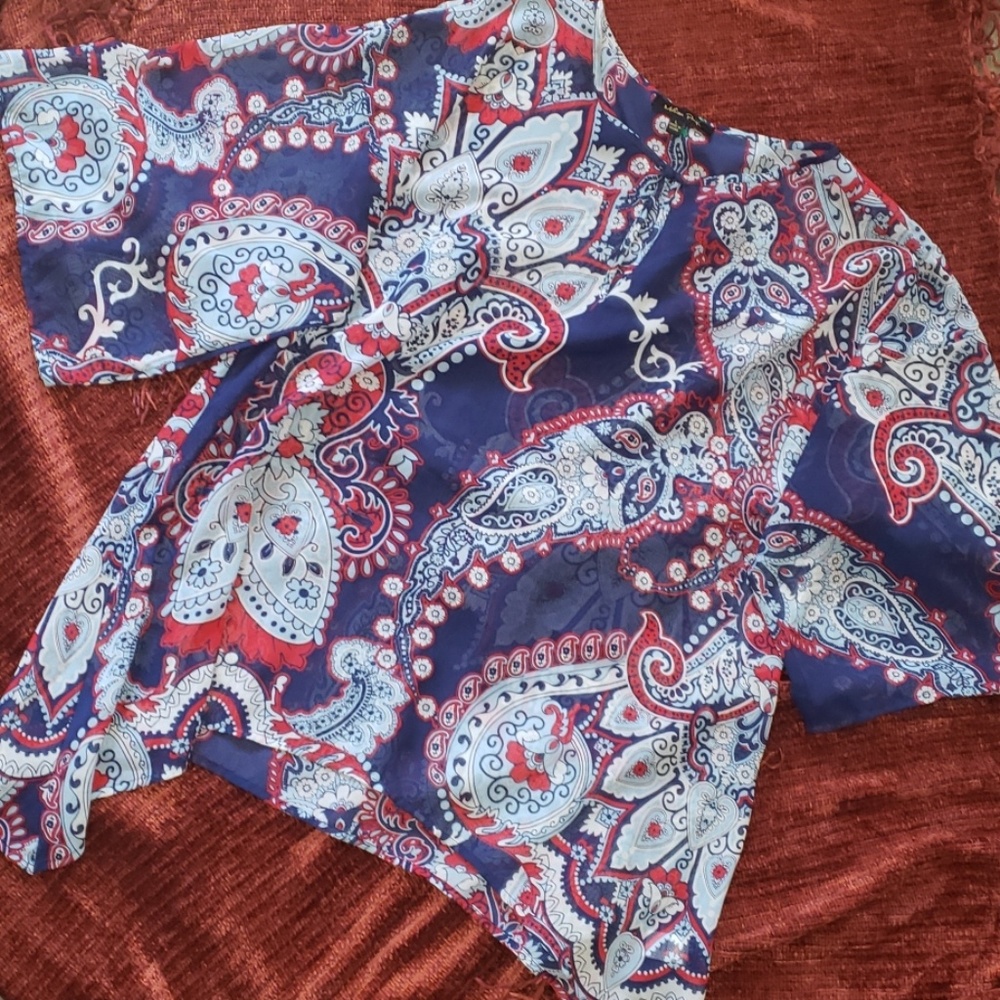 NWOT Melissa Paige sherr tunic